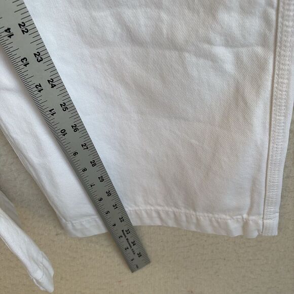 J Crew Point Sur wide-leg carpenter jean in white Womens Size 27 White‎ - Picture 8 of 13